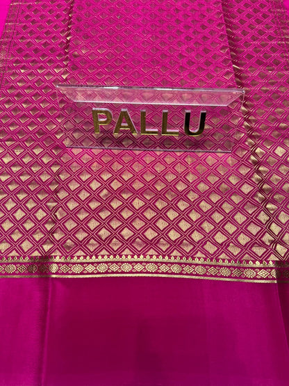 Pure Mysore Silk Saree.