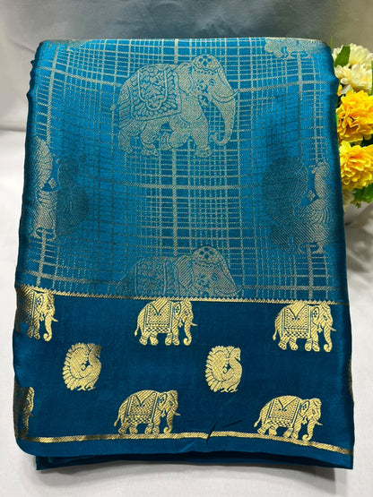 Pure Mysore Silk Saree.
