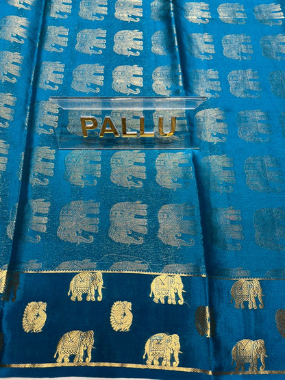 Pure Mysore Silk Saree.