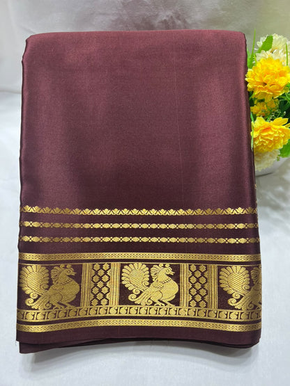 Pure Mysore Silk Saree.