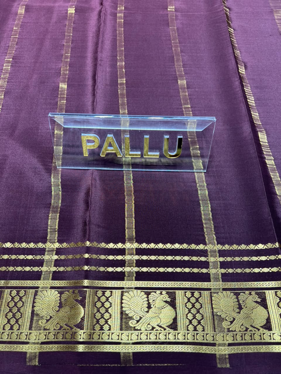 Pure Mysore Silk Saree.