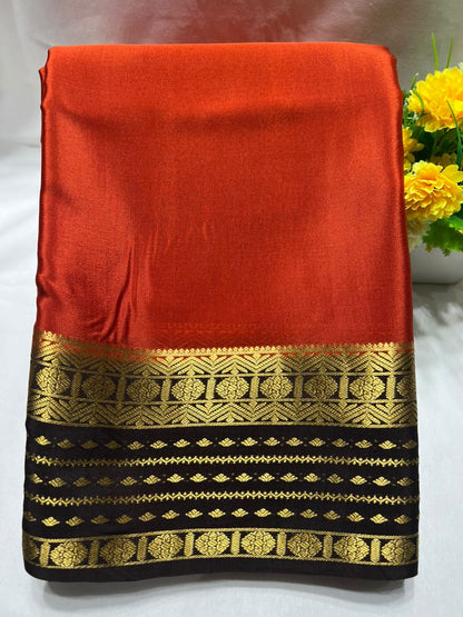 Pure Mysore Silk Saree.