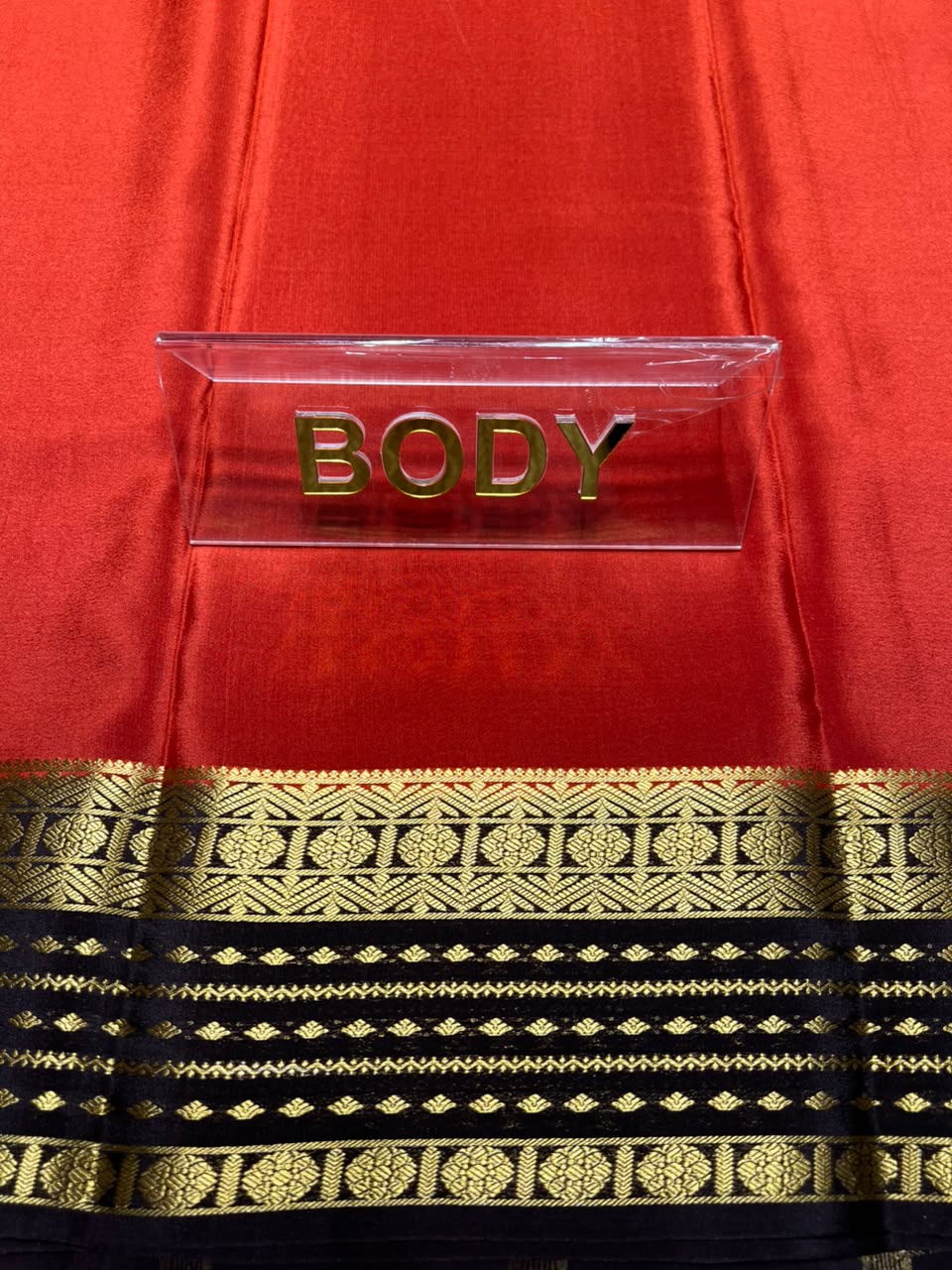 Pure Mysore Silk Saree.