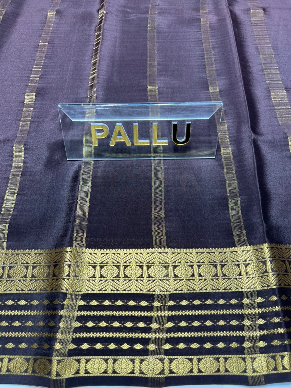 Pure Mysore Silk Saree.