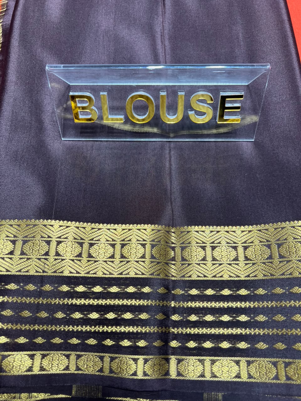 Pure Mysore Silk Saree.