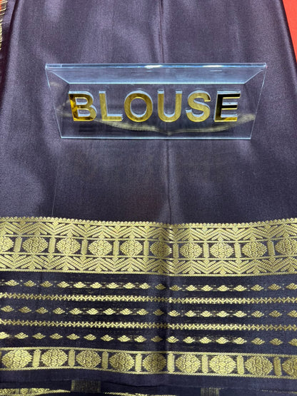 Pure Mysore Silk Saree.