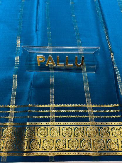 Pure Mysore Silk Saree.