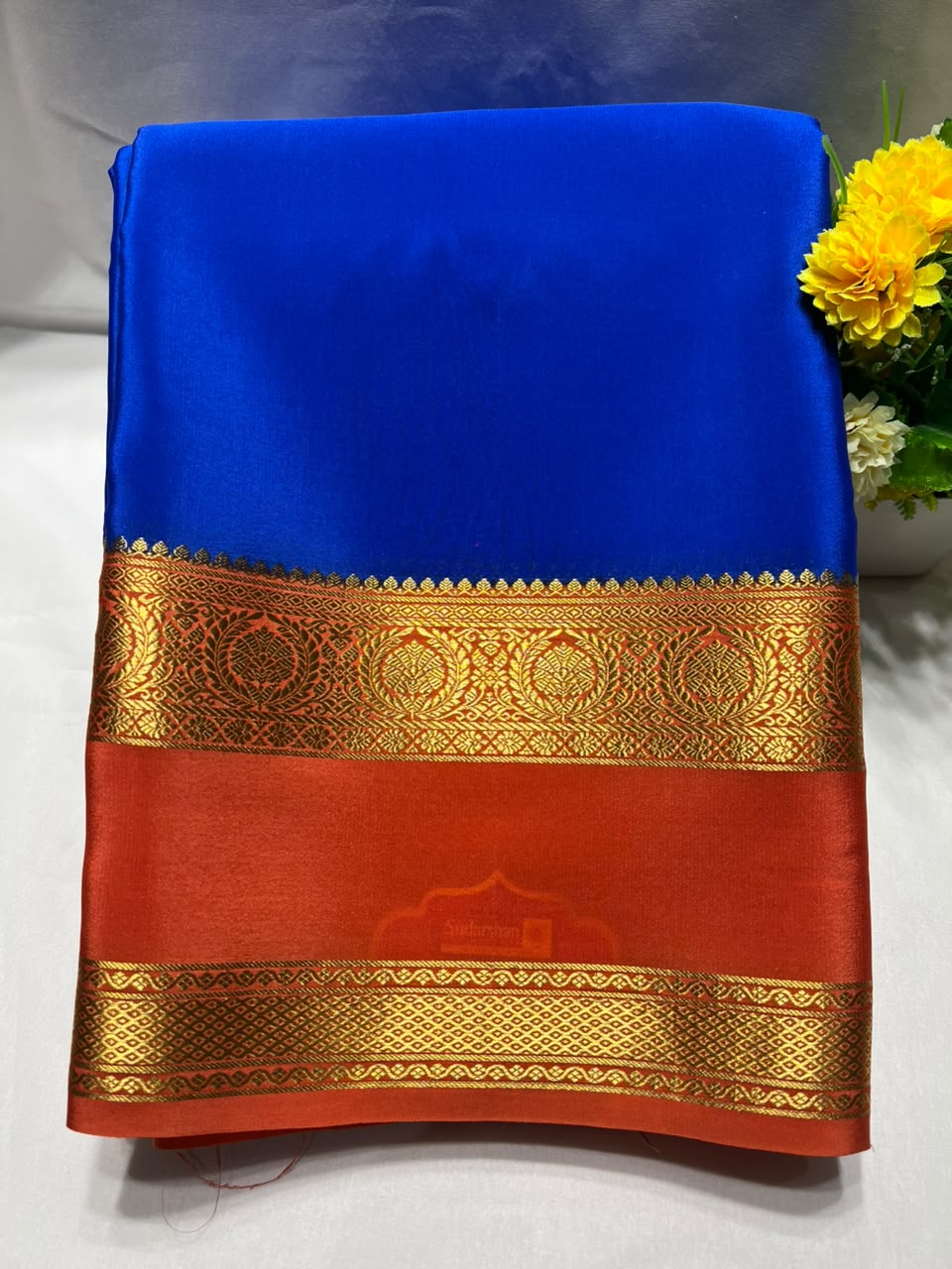 Pure Mysore Silk Saree.