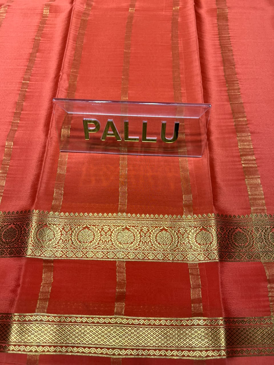 Pure Mysore Silk Saree.