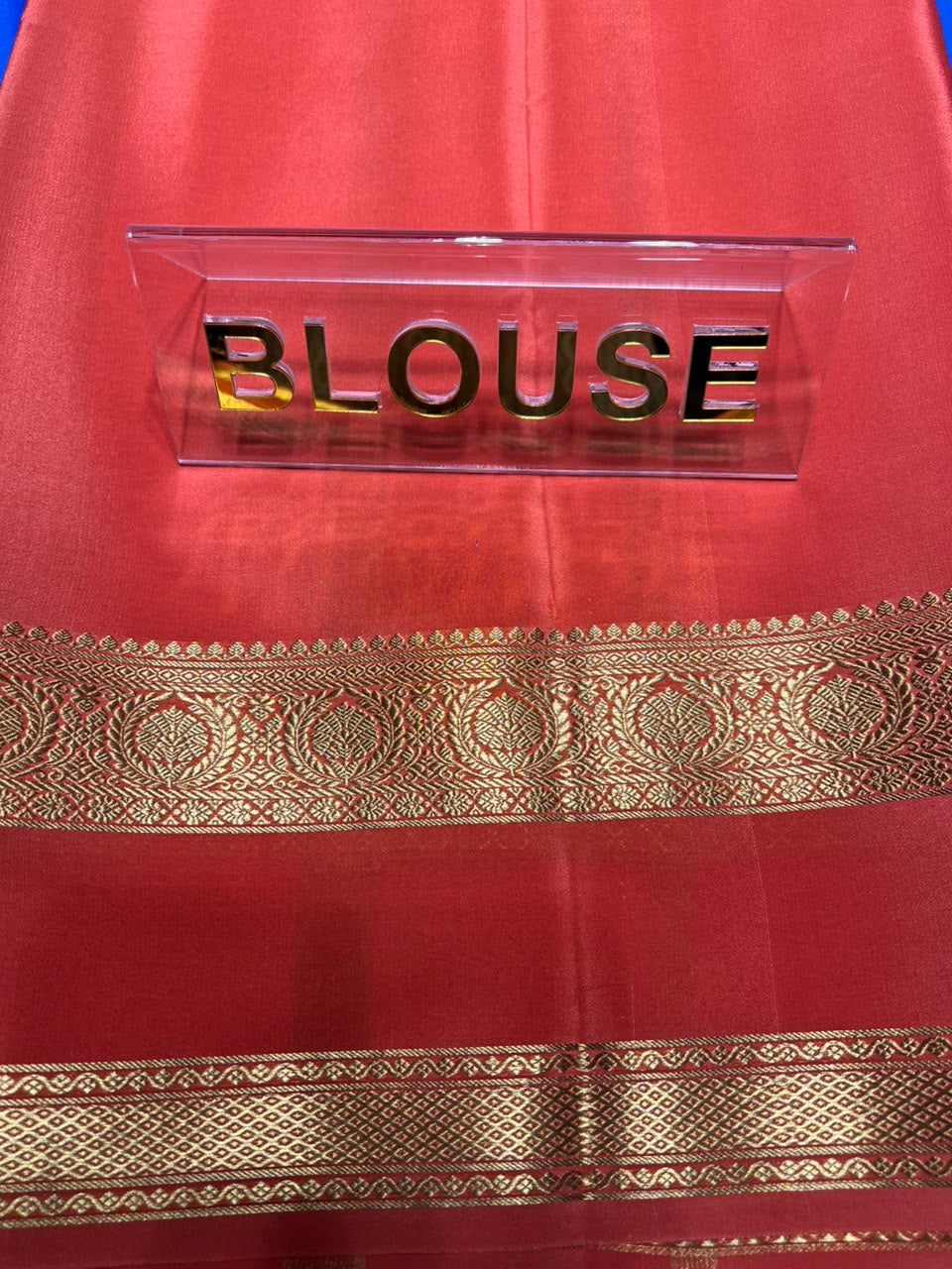 Pure Mysore Silk Saree.