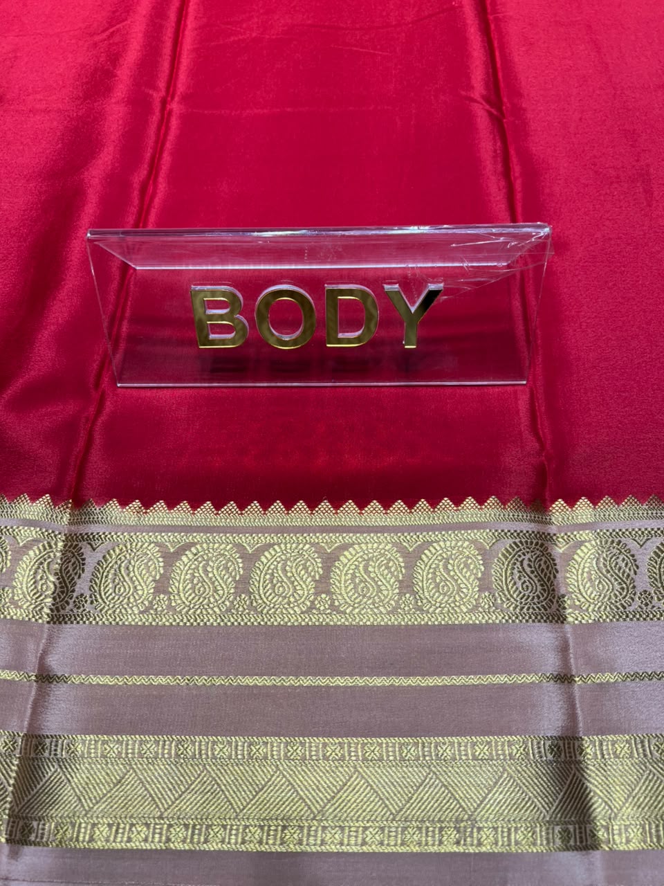 Pure Mysore Silk Saree.