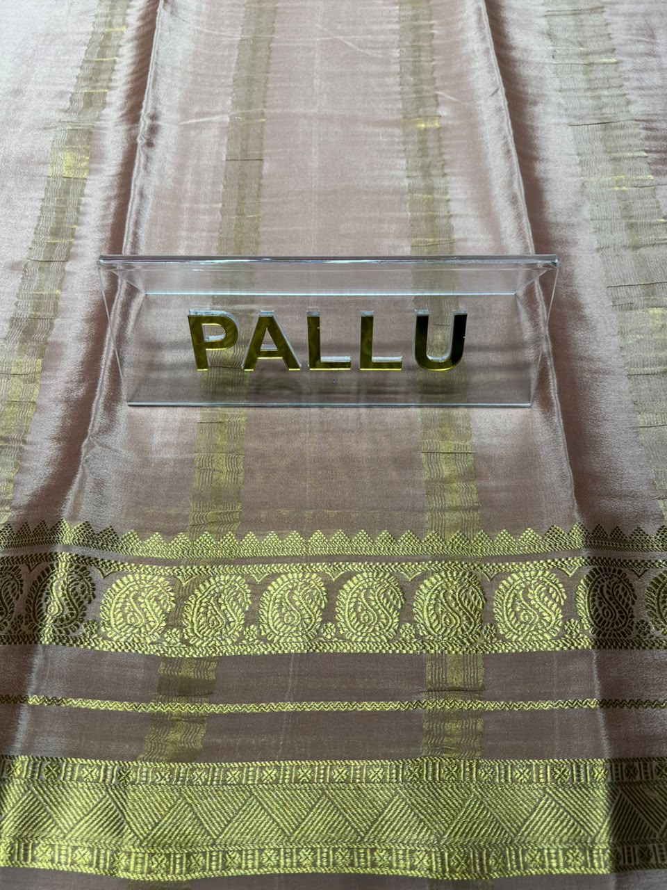 Pure Mysore Silk Saree.