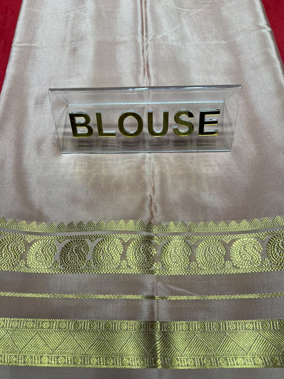 Pure Mysore Silk Saree.