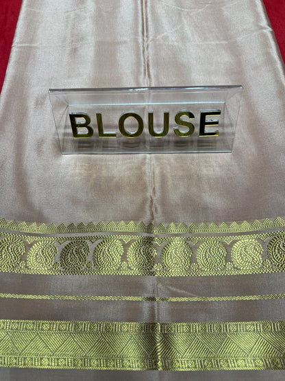 Pure Mysore Silk Saree.