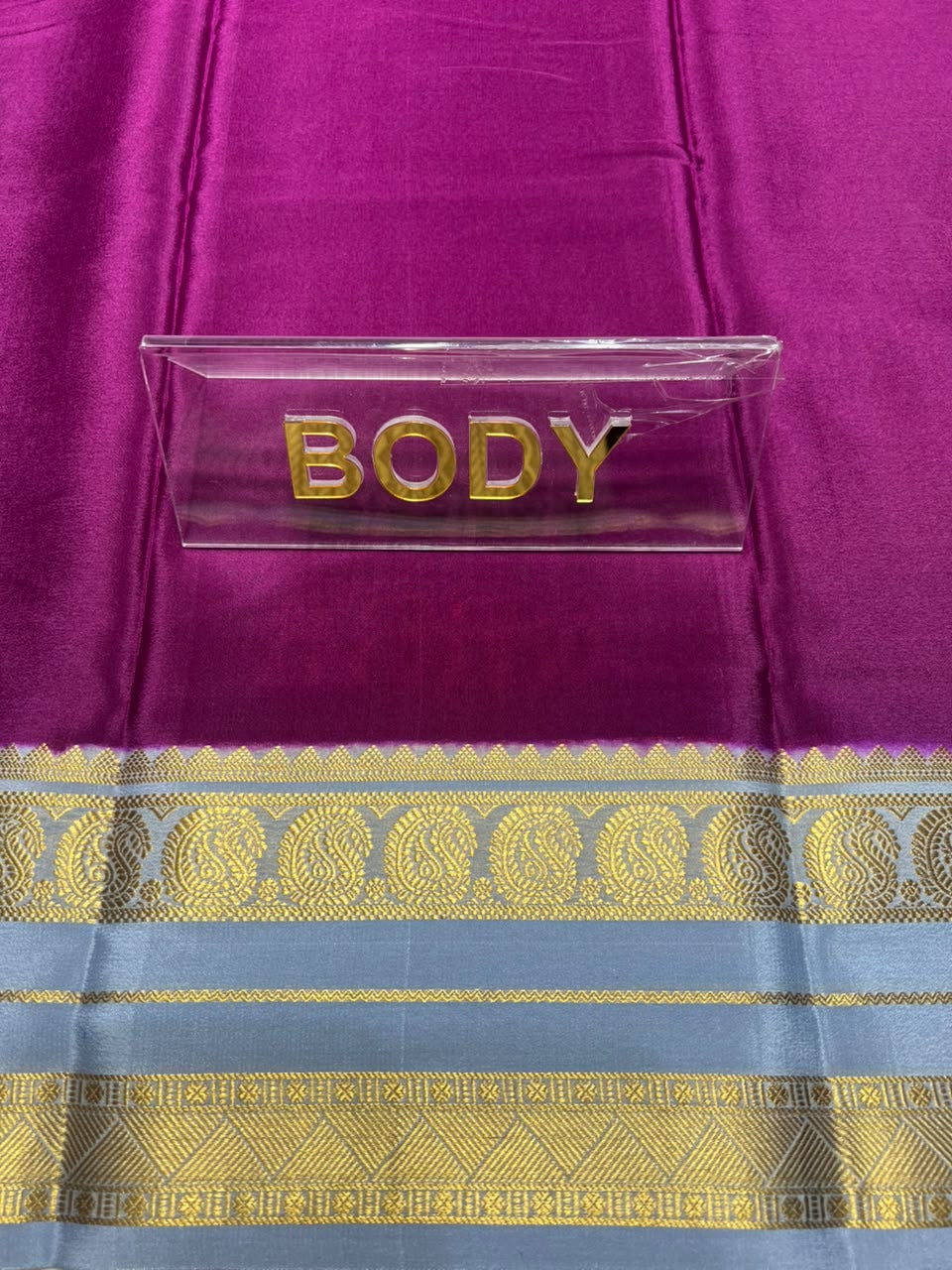 Pure Mysore Silk Saree.