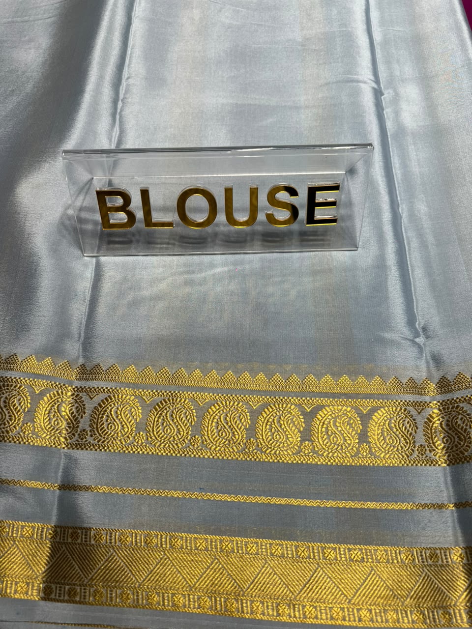 Pure Mysore Silk Saree.