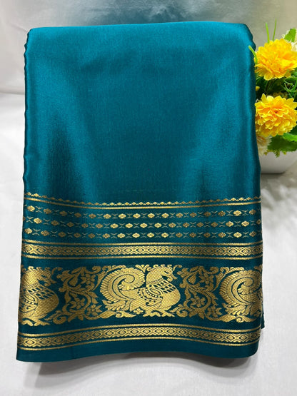 Pure Mysore Silk Saree.