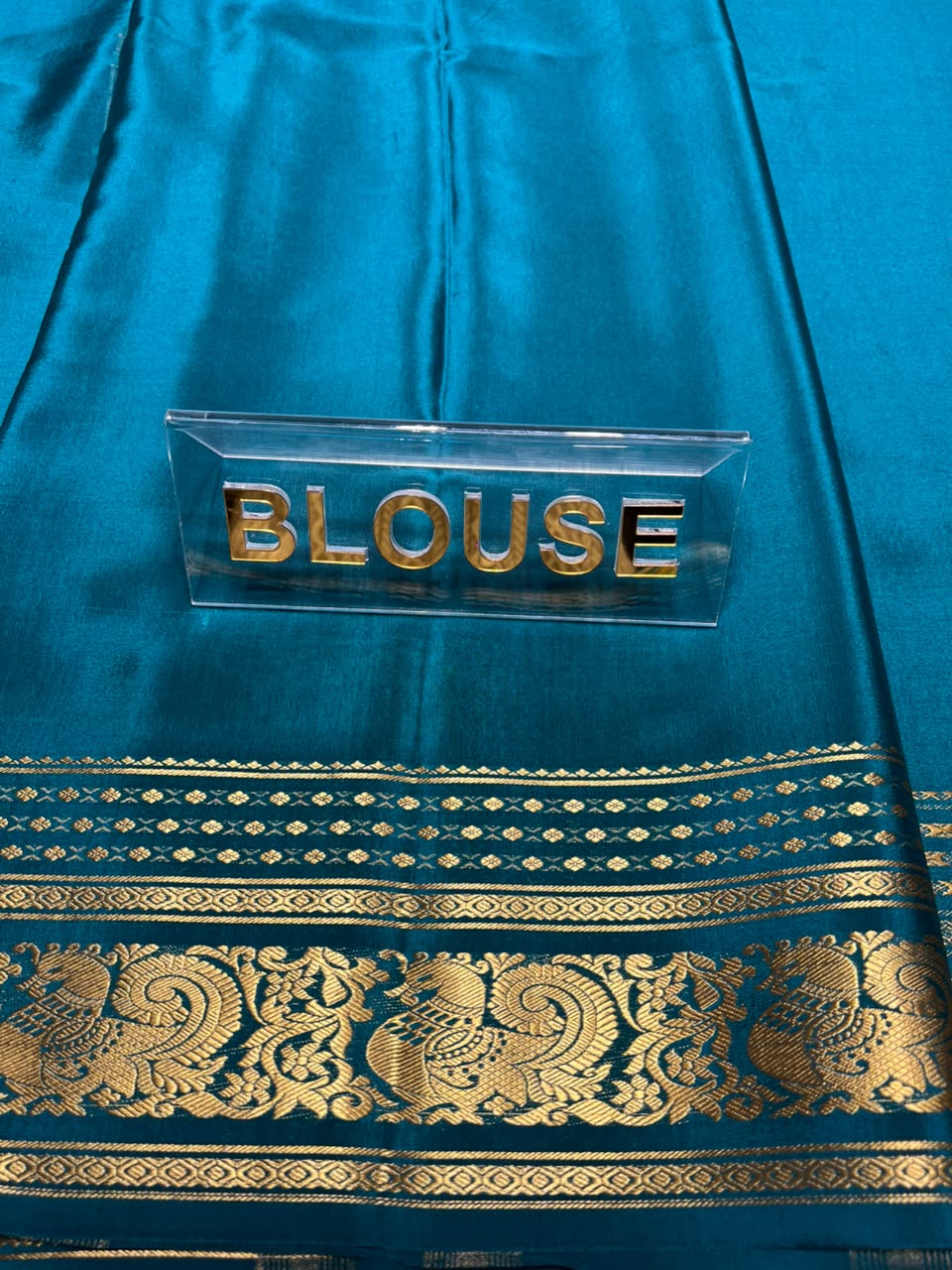 Pure Mysore Silk Saree.