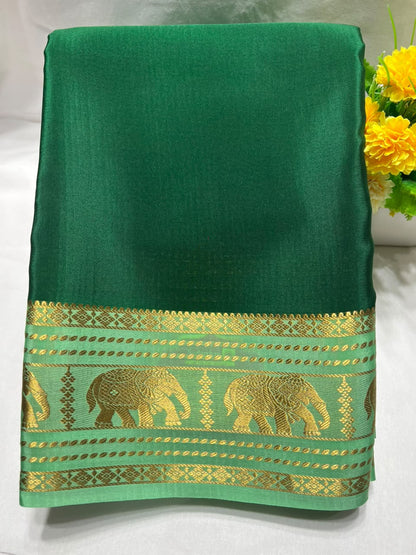Pure Mysore Silk Saree.