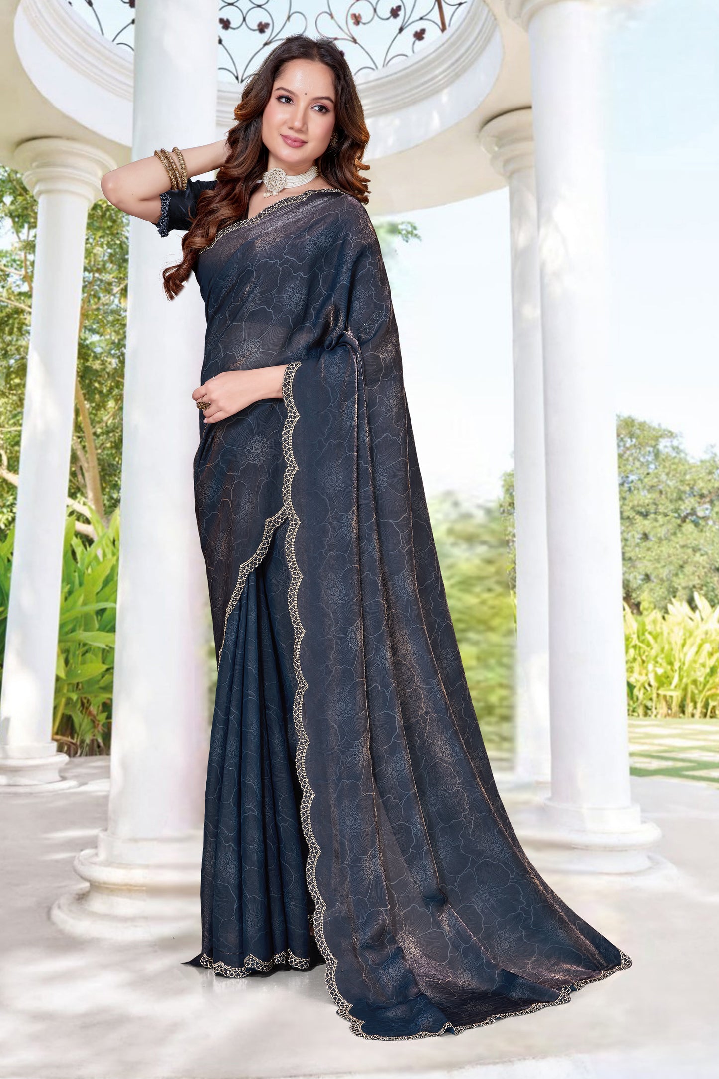 Catalogue Designer Silk Saree