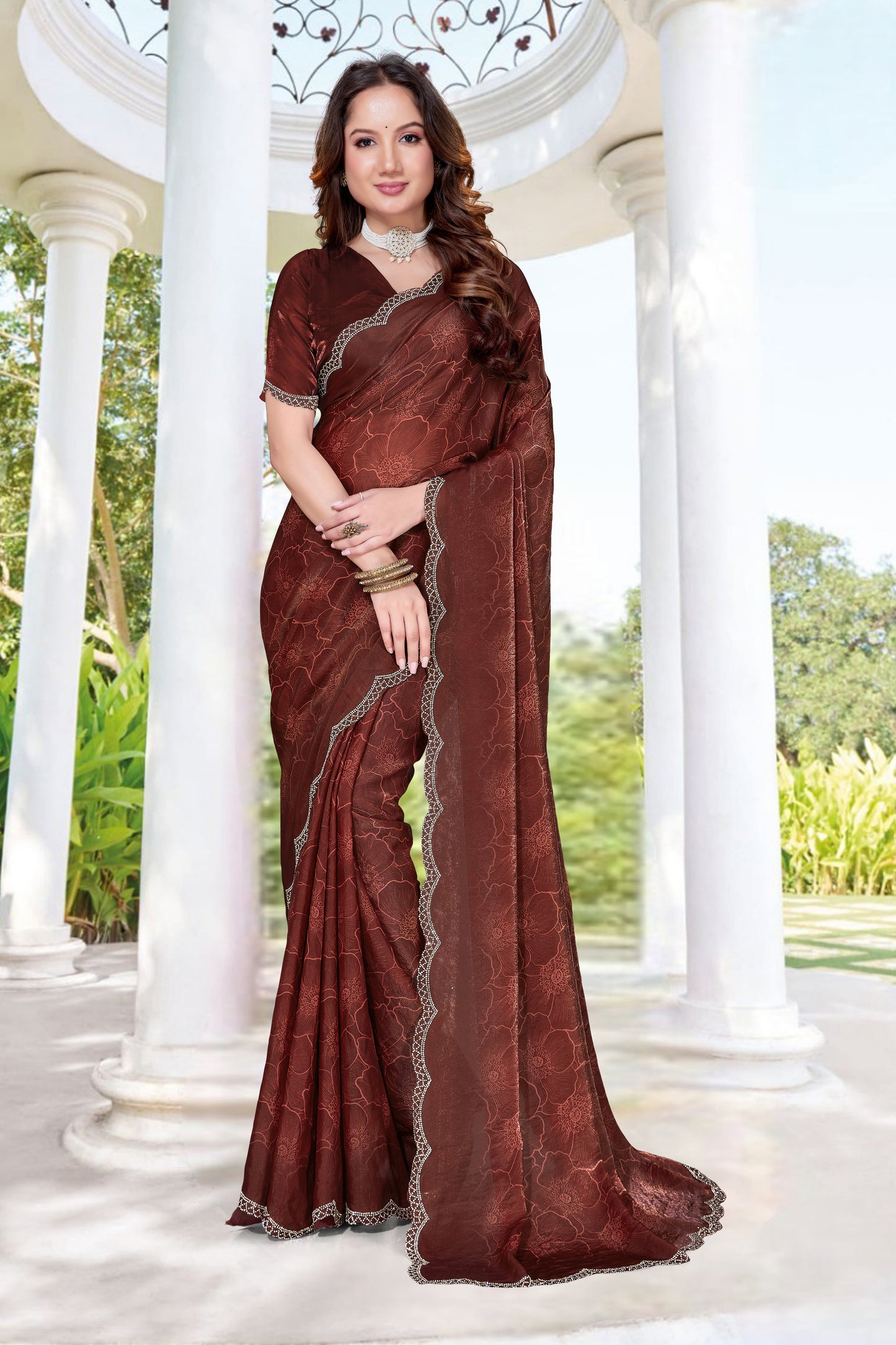 Catalogue Designer Silk Saree