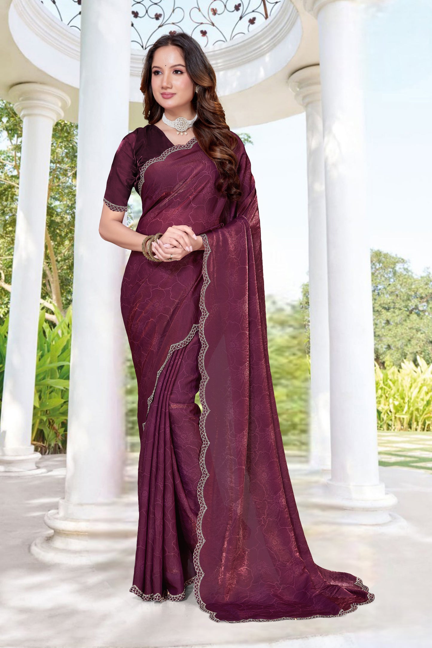 Catalogue Designer Silk Saree