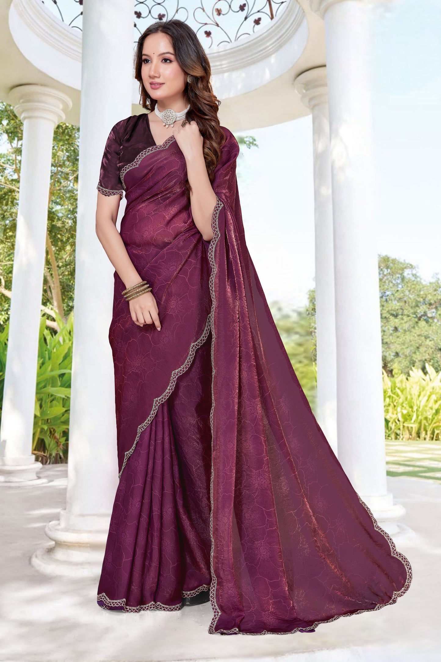 Catalogue Designer Silk Saree