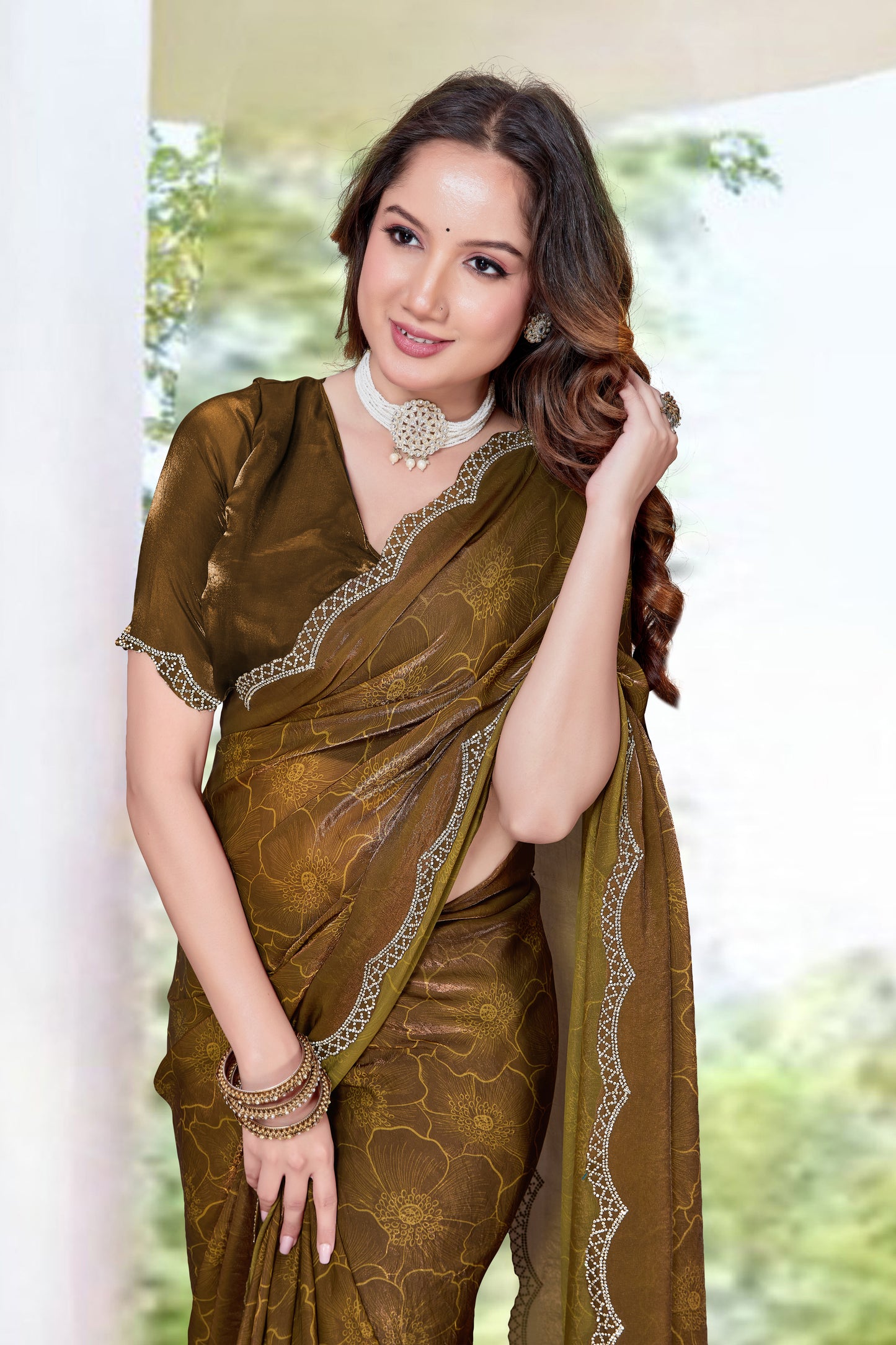 Catalogue Designer Silk Saree