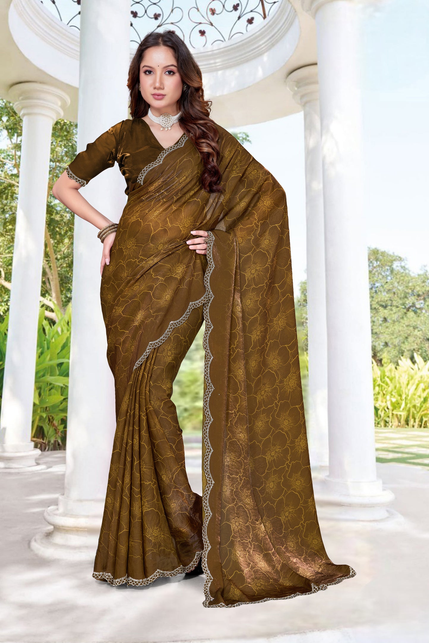 Catalogue Designer Silk Saree