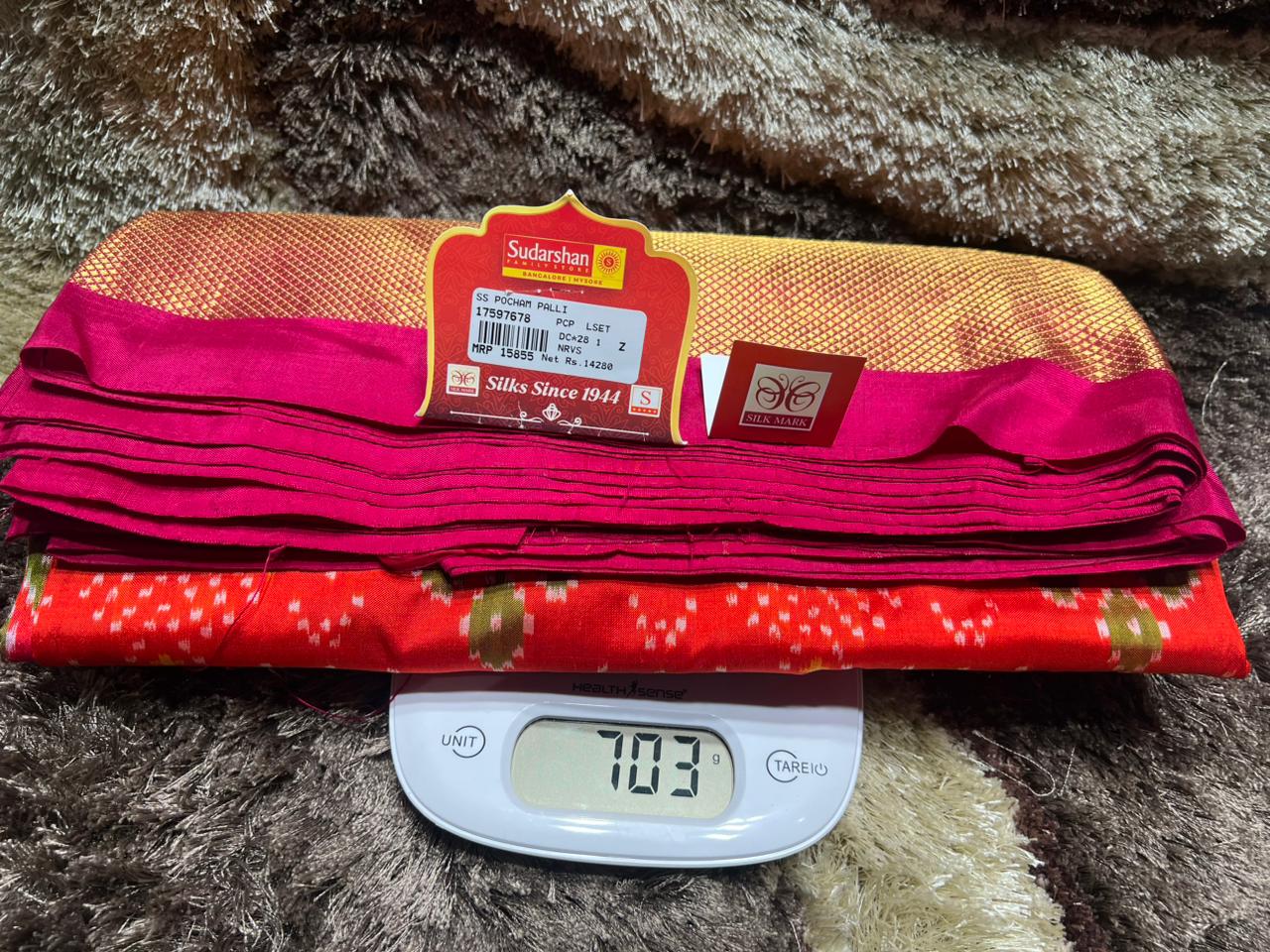 Kanchi Pure Pochampalli Silk