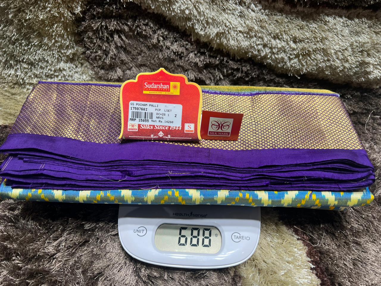 Kanchi Pure Pochampalli Silk