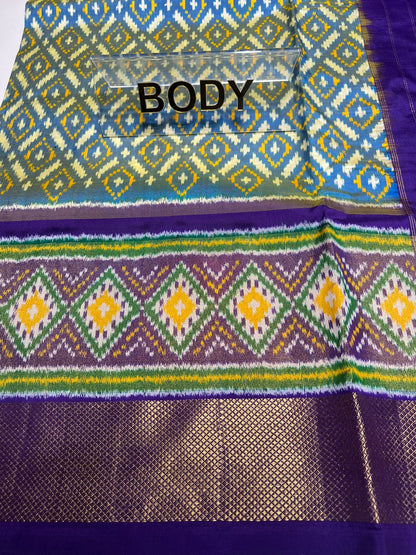 Kanchi Pure Pochampalli Silk