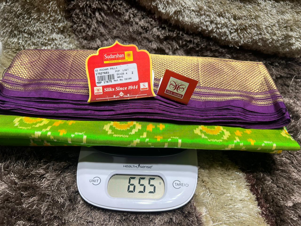 Kanchi Pure Pochampalli Silk