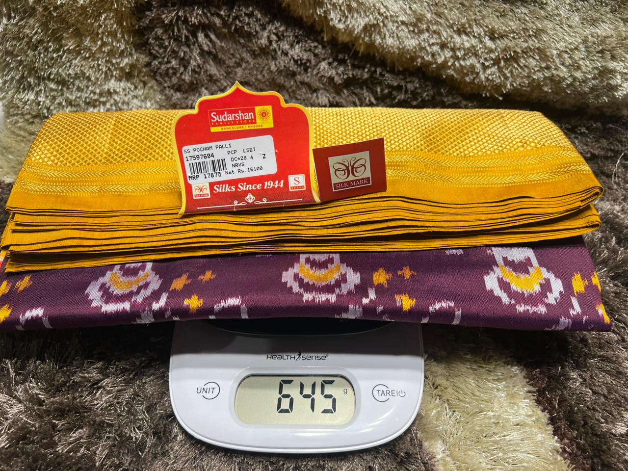 Kanchi Pure Pochampalli Silk