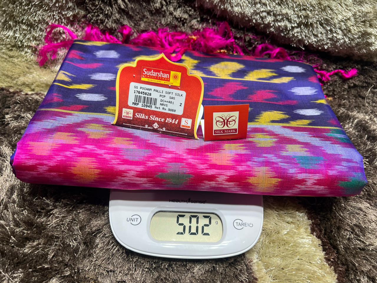 Kanchi Pure Pochampalli Silk