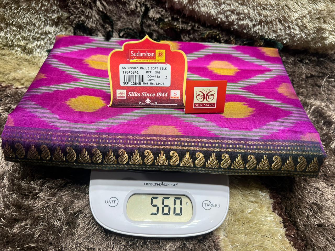 Kanchi Pure Pochampalli Silk