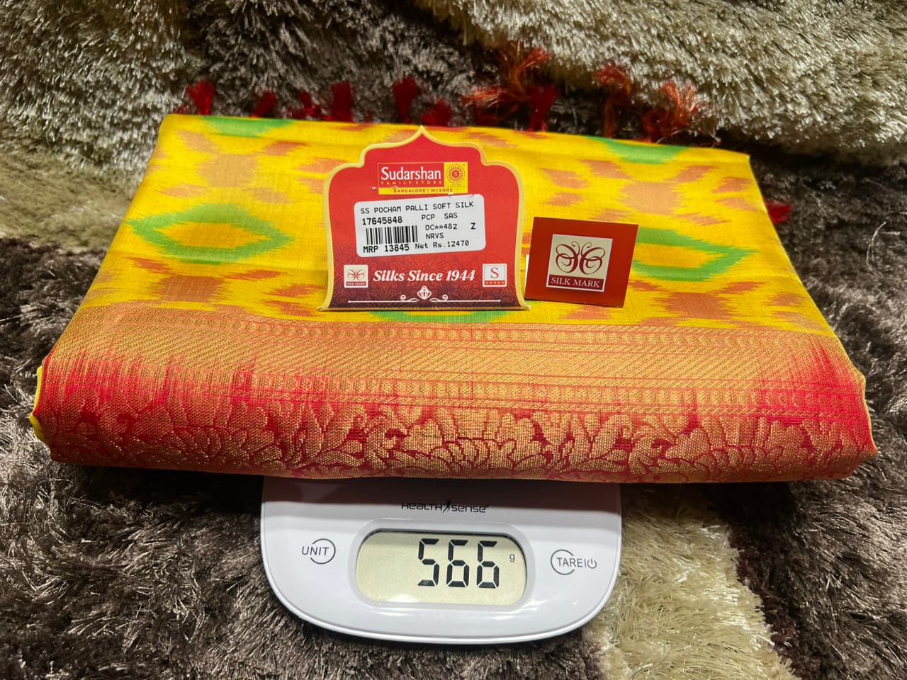 Kanchi Pure Pochampalli Silk