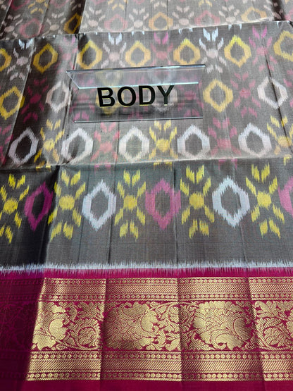 Kanchi Pure Pochampalli Silk