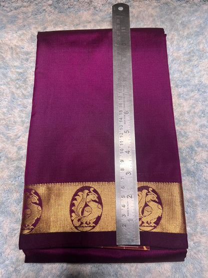 Pure kadial Silk Saree.