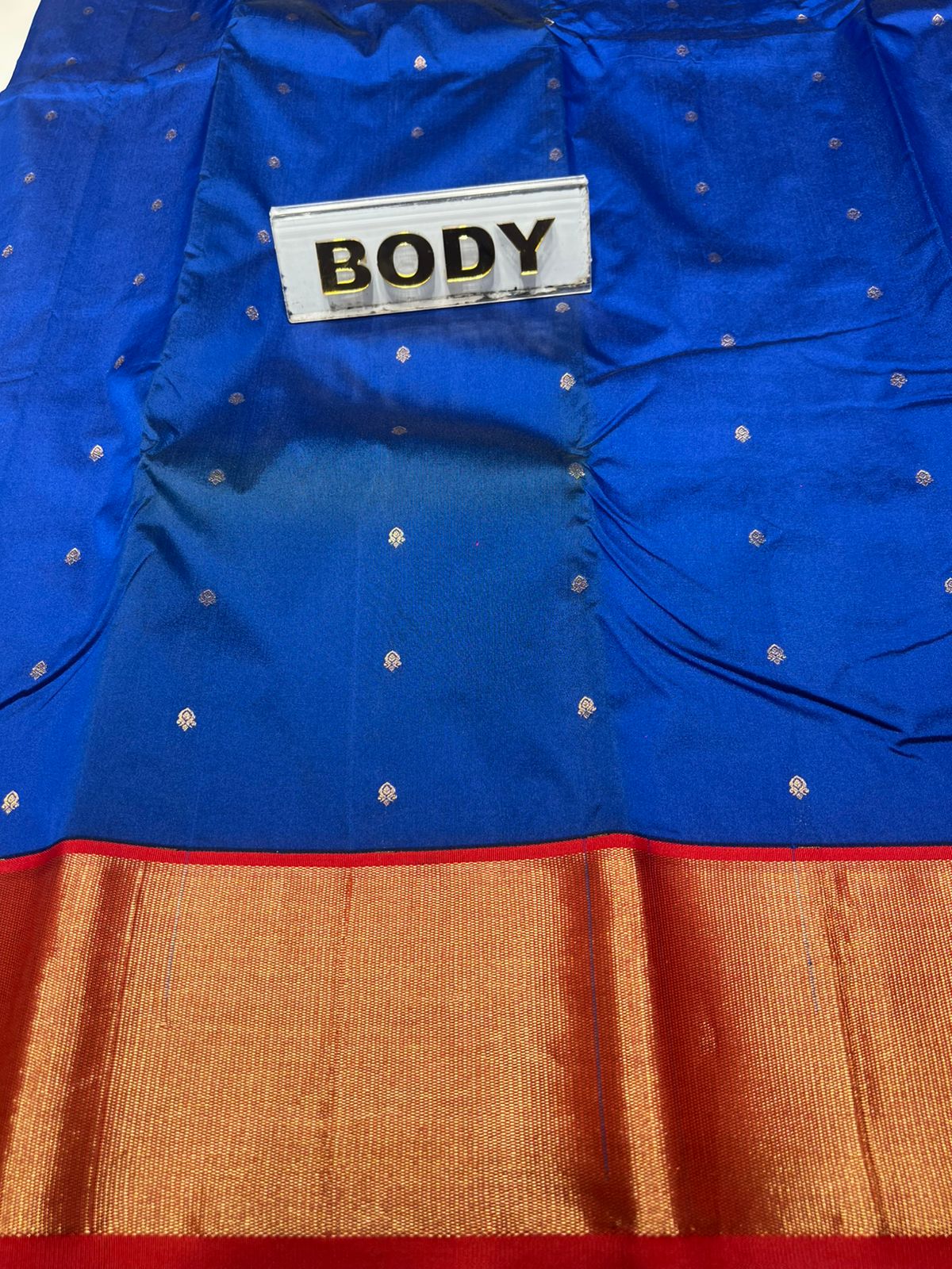 Pure kadial Silk Saree.