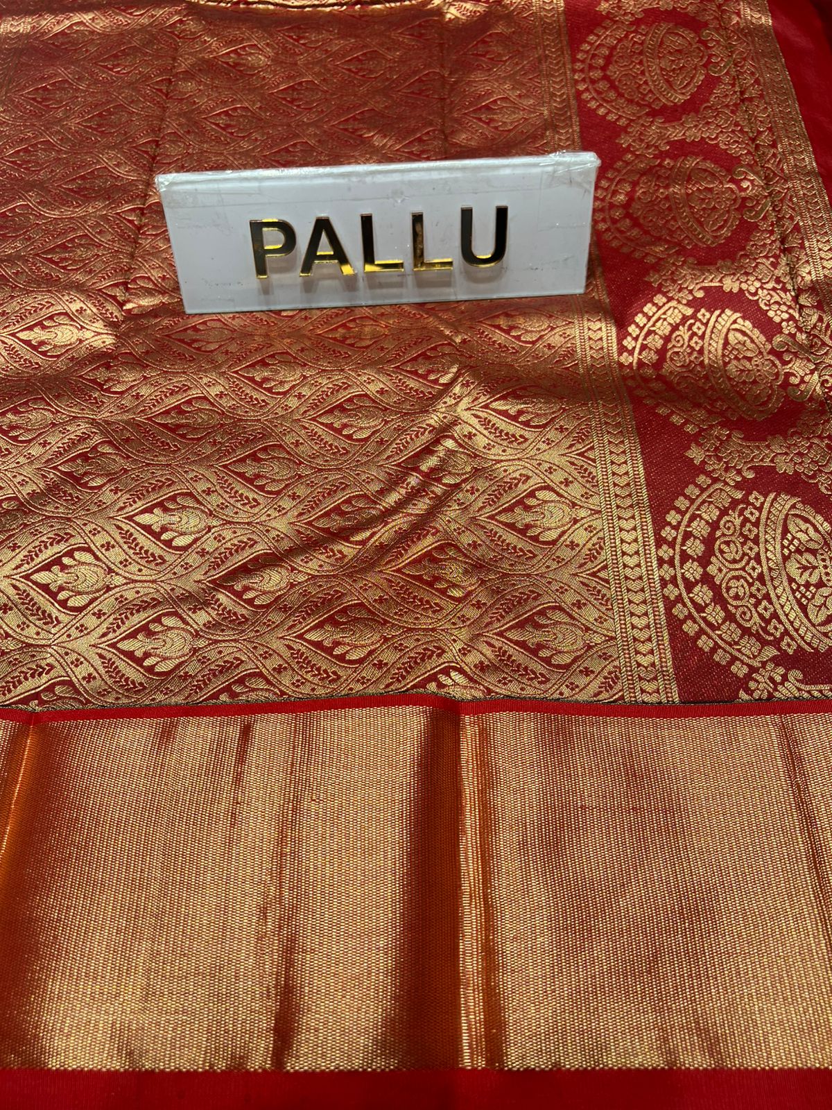 Pure kadial Silk Saree.