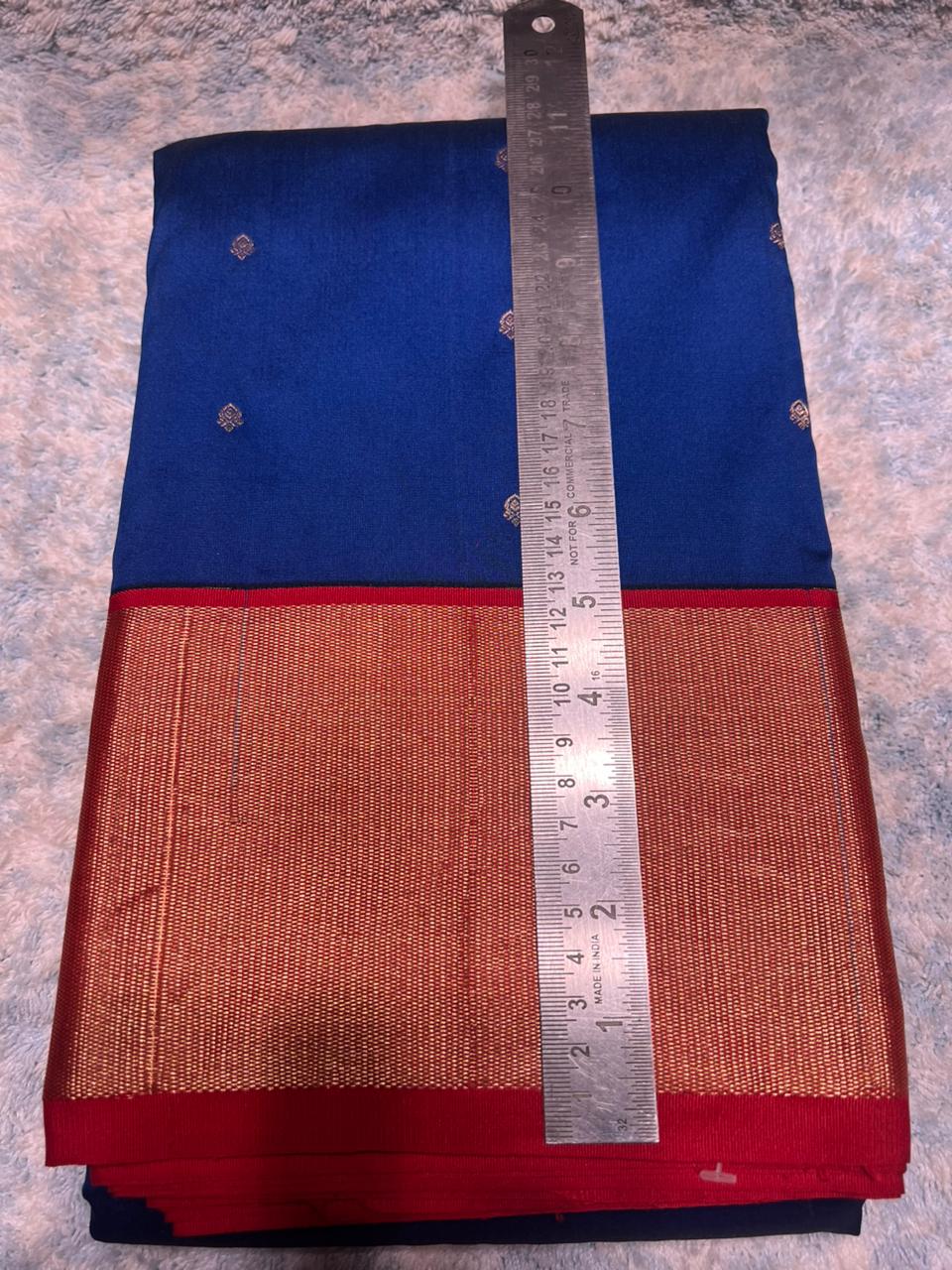 Pure kadial Silk Saree.