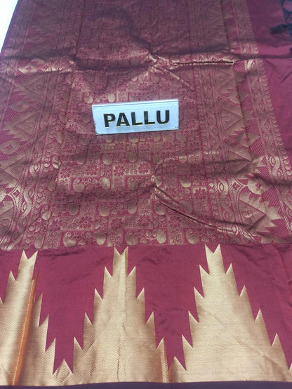 Pure kadial Silk Saree.