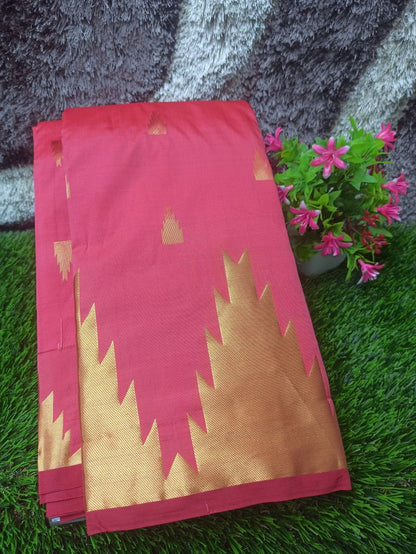 Pure kadial Silk Saree.