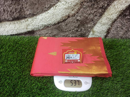 Pure kadial Silk Saree.