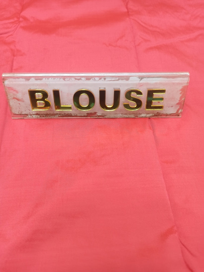 Pure kadial Silk Saree.