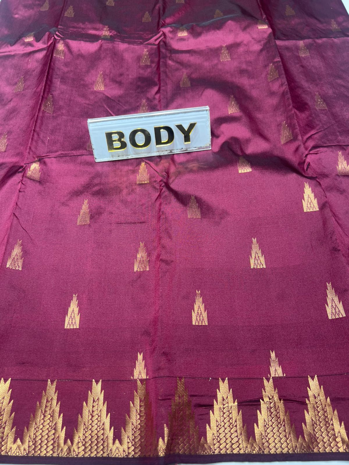 Pure kadial Silk Saree.