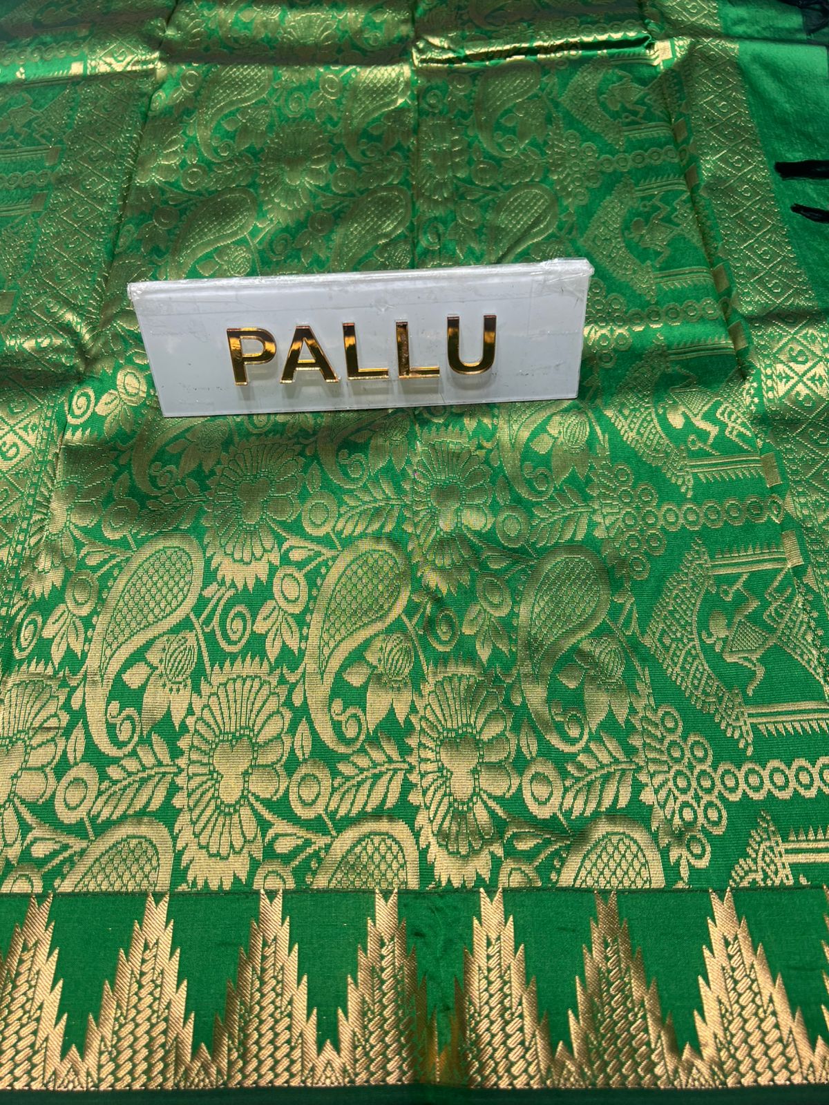 Pure kadial Silk Saree.