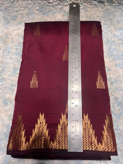 Pure kadial Silk Saree.