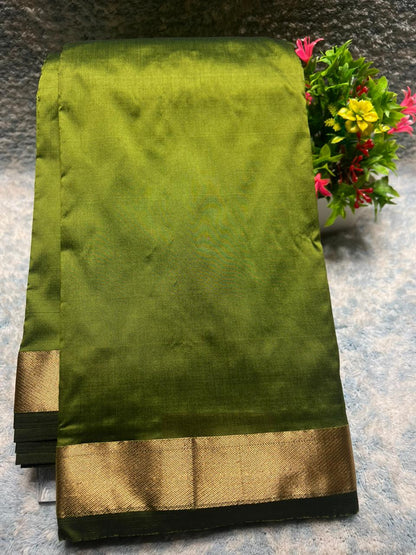 Pure kadial Silk Saree.